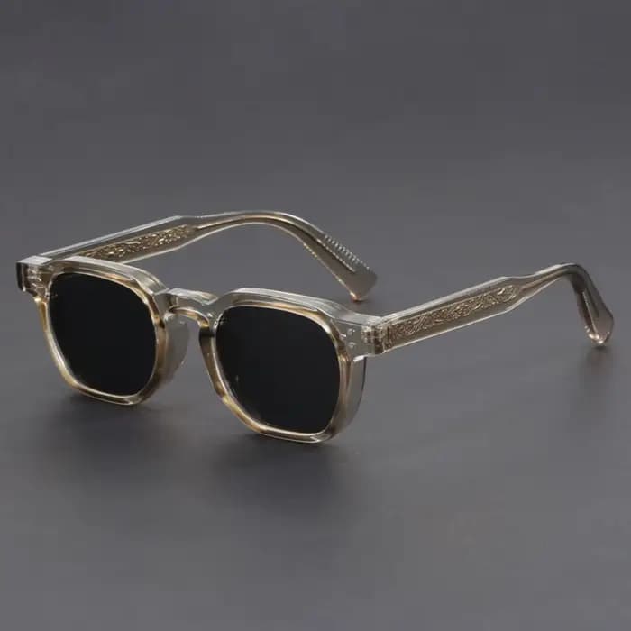 Lunettes de soleil polarisées rétro Boho pour hommes, monture polygonale pour femmes, lunettes de vo