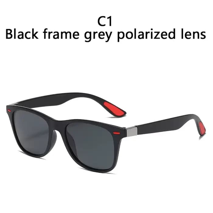 Lunettes de soleil polarisées pour hommes, nuances de conduite pour hommes, rétro, pas cher, marque