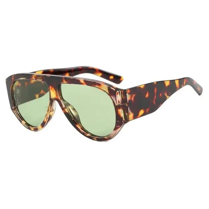 Lunettes de soleil oversize tendance Hip Hop pour hommes et femmes, de marque, style punk, protectio