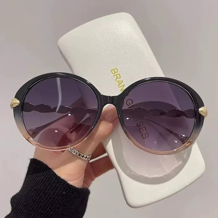 KAMMPT lunettes de soleil rondes rétro pour femmes mode populaire Vintage cadre hommes luxe tendance