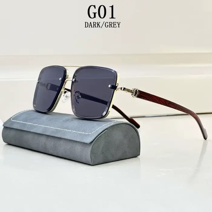 Nouvelles lunettes de soleil carrées pour hommes lunettes de soleil d'extérieur Vintage Oculos lunet