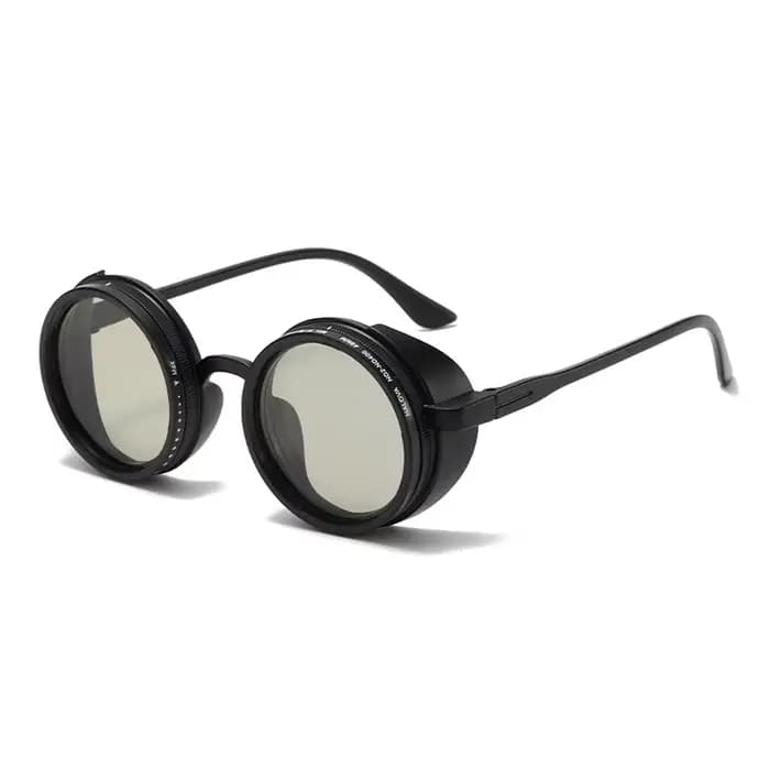 SEAMERGO rétro petit cadre rond ND9 lunettes de soleil polarisées à intensité variable à la mode lun