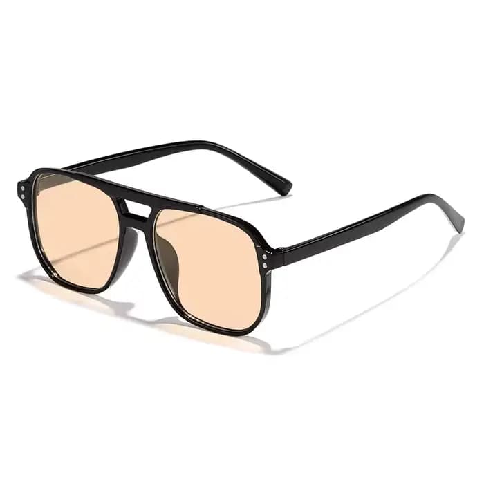 Vintage hommes femmes grandes lunettes de soleil hommes nuances carrées marque concepteur unisexe lu