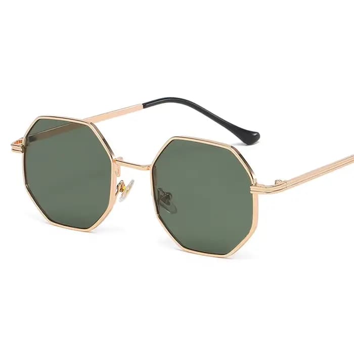 Lunettes de soleil Vintage monture métallique de luxe mode lunettes de Protection extérieure hommes