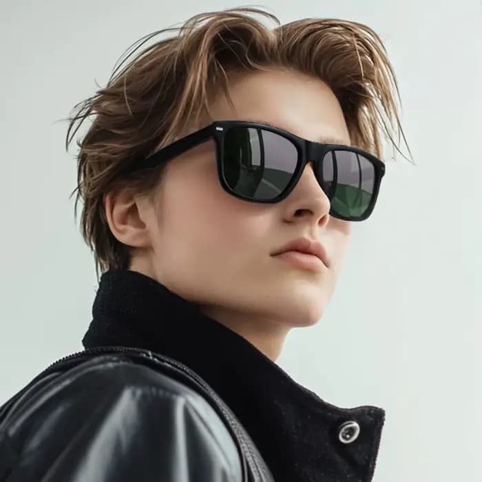ZENOTTIC nouveautés lunettes de soleil polarisées carrées Protection UV400 lunettes de soleil en acé