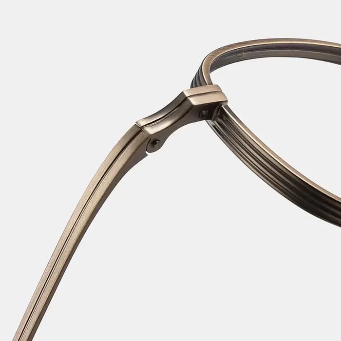 Réplique de marque japonaise en titane pur, lunettes de luxe pour femmes et hommes, rétro, Ultra lég