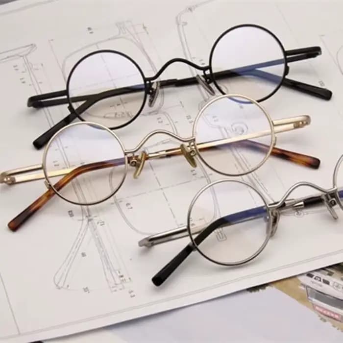 BETSION Super petit 34mm montures de lunettes rondes femmes hommes lunettes de lecture lunettes opti