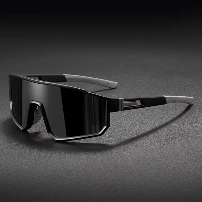 Lunettes de cyclisme surdimensionnées pour hommes, vélo, coupe-vent, revêtement coloré, lunettes de