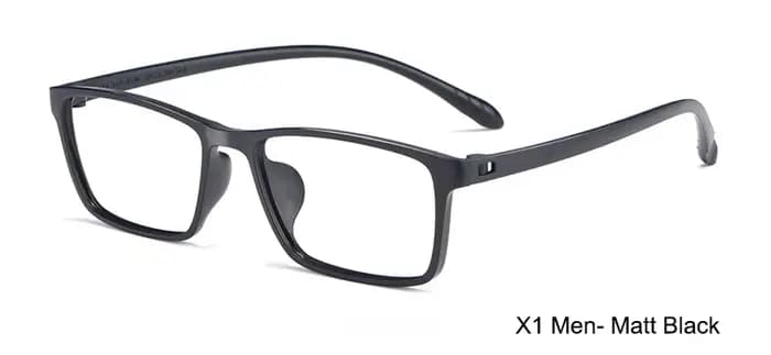 TR90 monture de lunettes sans vis et Non métallique, monture de lunettes pour hommes de montures en