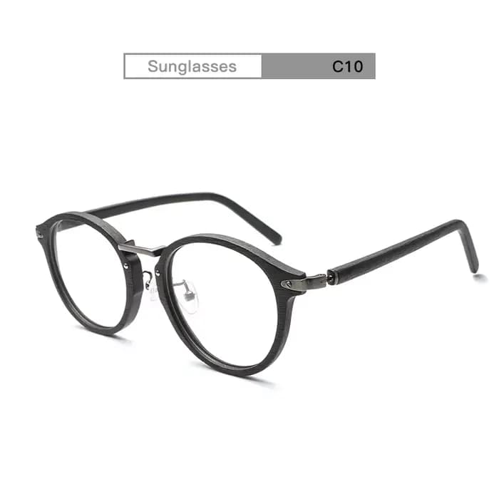 Lunettes Optiques Mars en Acétate pour Homme et Femme, Monture Transparente avec Étui, BTBC06