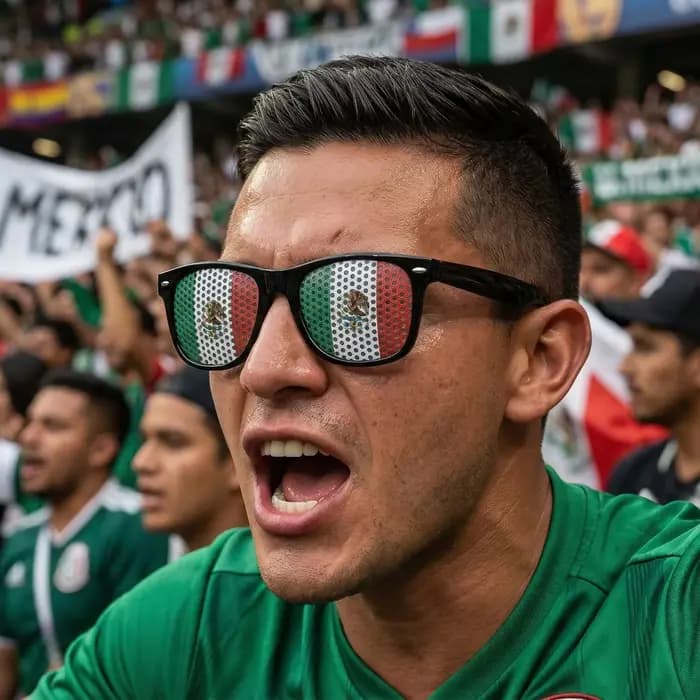 8 Paires de Lunettes de Soleil HD Vision pour Supporters de Football – Confortables, Anti-dérapantes