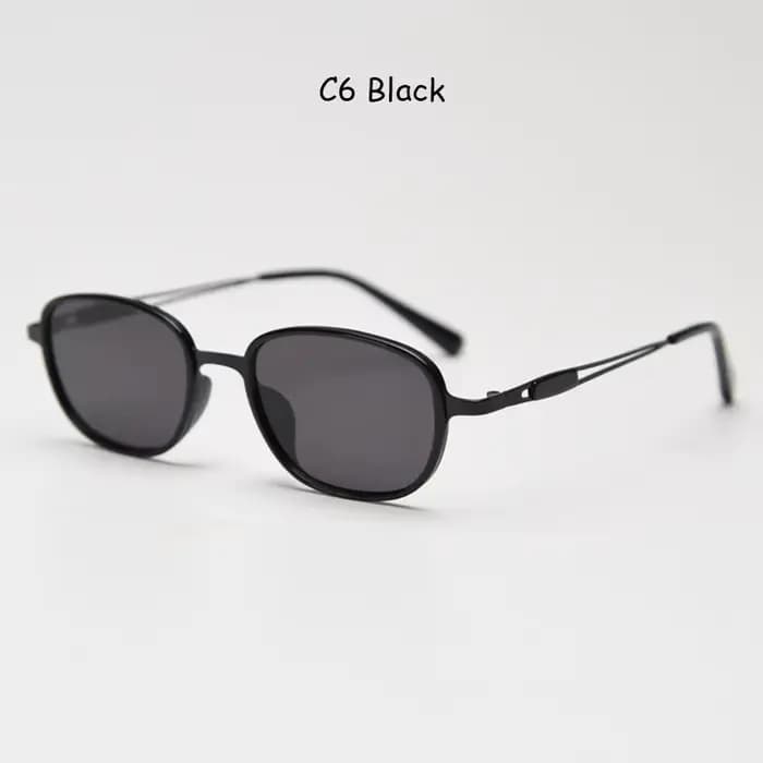Ayou-Lunettes de soleil ovales polarisées en alliage pour hommes et femmes, lunettes rétro, nuances