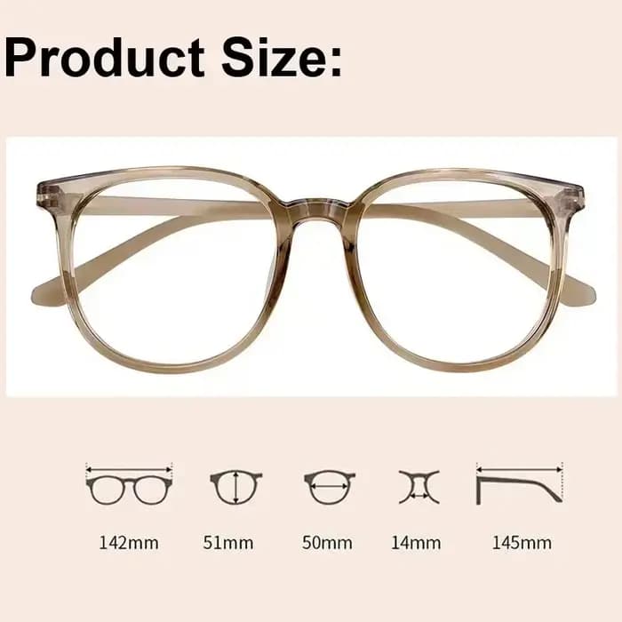 Lunettes ultralégères pour femmes, pour myopie, rondes, unisexes, lumière bleue, moins dioptrie, ver