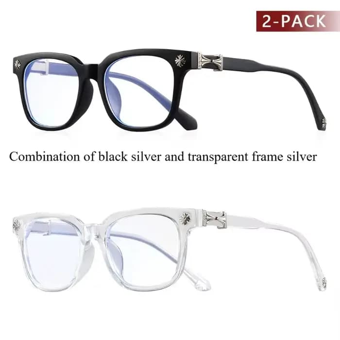 Nouvelles lunettes carrées classiques anti-lumière bleue, lunettes de lecture, lunettes vintage pour