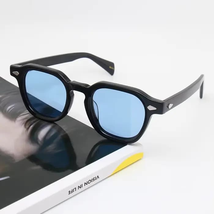 Lunettes DOLT faites à la main pour homme, monture carrée en acétate, style rétro classique, lunette