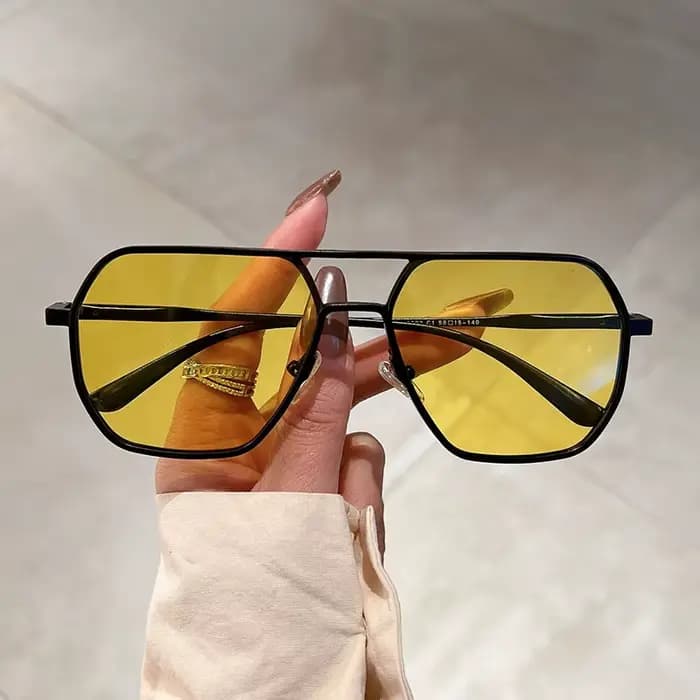 Lunettes polarisées carrées photochromiques pour hommes et femmes, monture en métal, idéales pour la