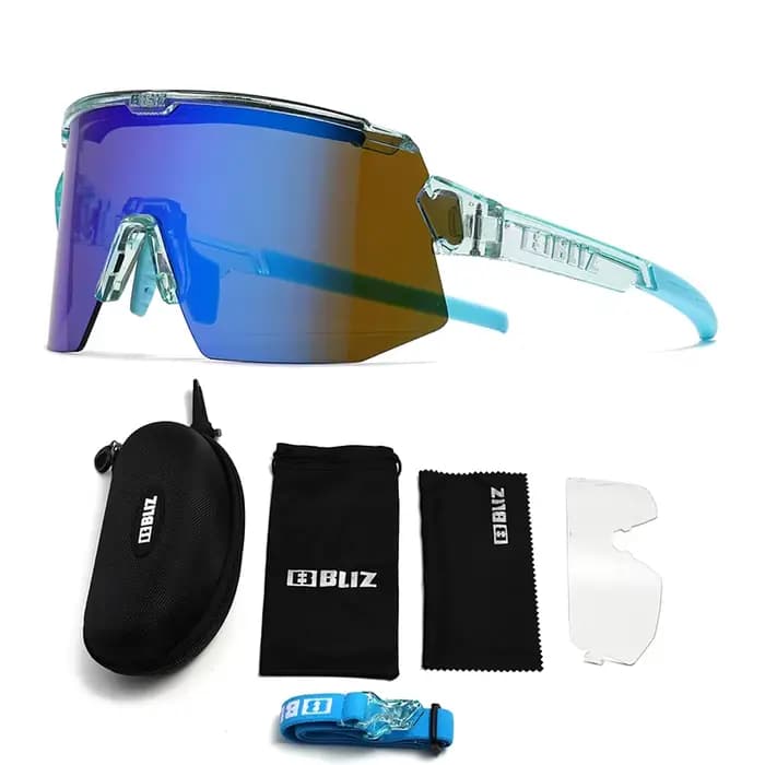 B BLIZ Breeze Premium lunettes de cyclisme UV400-2 HD lentille unisexe lunettes de soleil de sport p