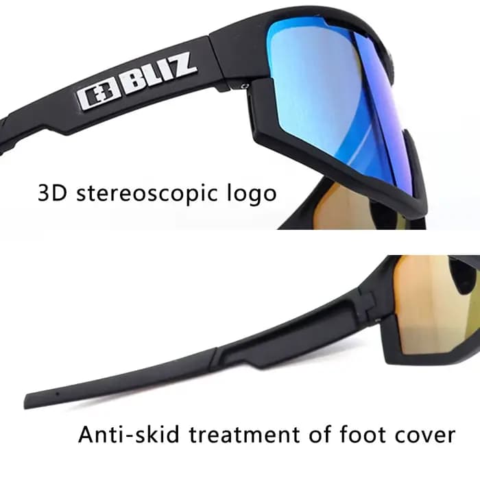 Lunettes de cyclisme B BLIZ Matrix UV400 MTB, lunettes de vélo de montagne anti-vent, lunettes polar