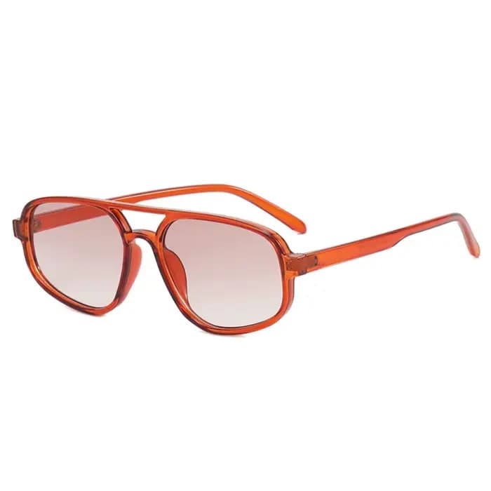 Lunettes de soleil vintage de marque de luxe pour femmes et hommes, monture épaisse, double pont, lu