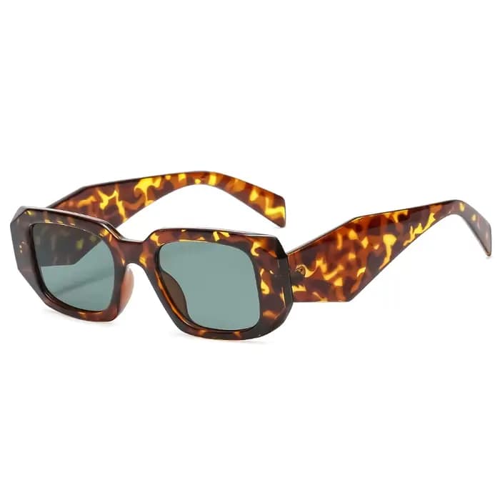 Marque De mode carré lunettes De Soleil femmes Vintage voyage petit Rectangle lunettes De Soleil Fem