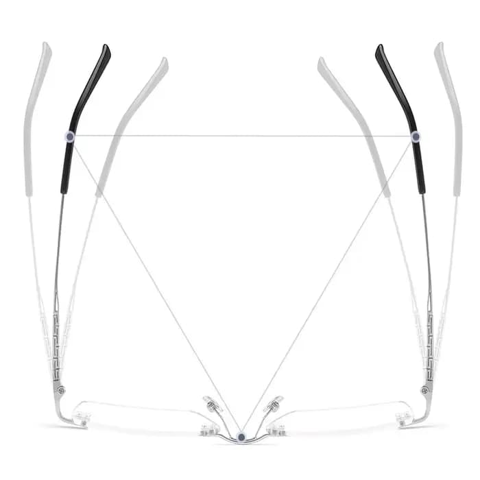 YIMARUILI nouveau Ultra-léger affaires lunettes carrées mode rétro pur titane optique Prescription s