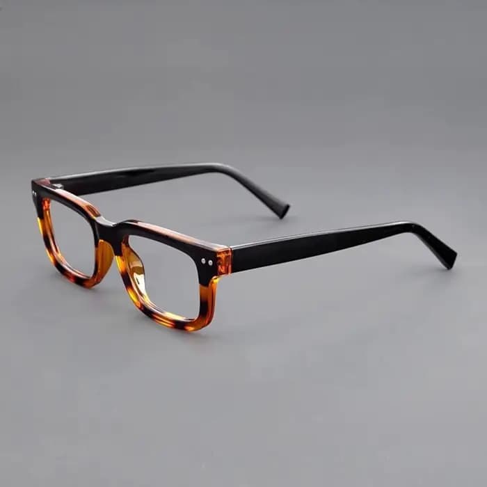 Les nouvelles lunettes à petite monture Nerdy en écaille de tortue caractéristiques un cadre et un t