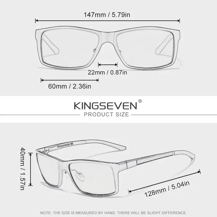 KINGSEVEN haute qualité lunettes de soleil mode polarisées UV400 lunettes à la mode conduite hommes