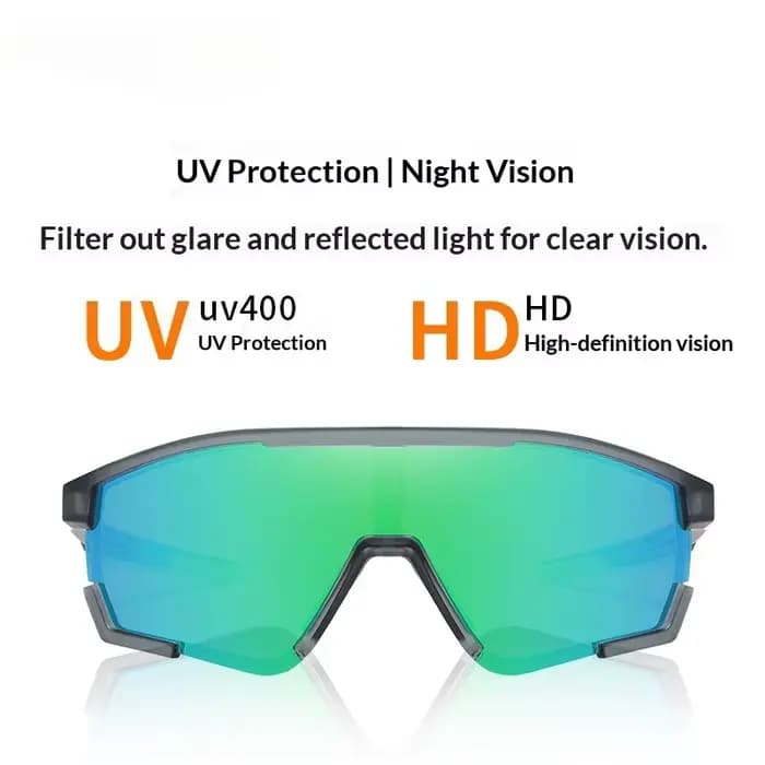 Lunettes de soleil polarisées sur ordonnance | Lunettes de sport de protection UV | Lunettes de