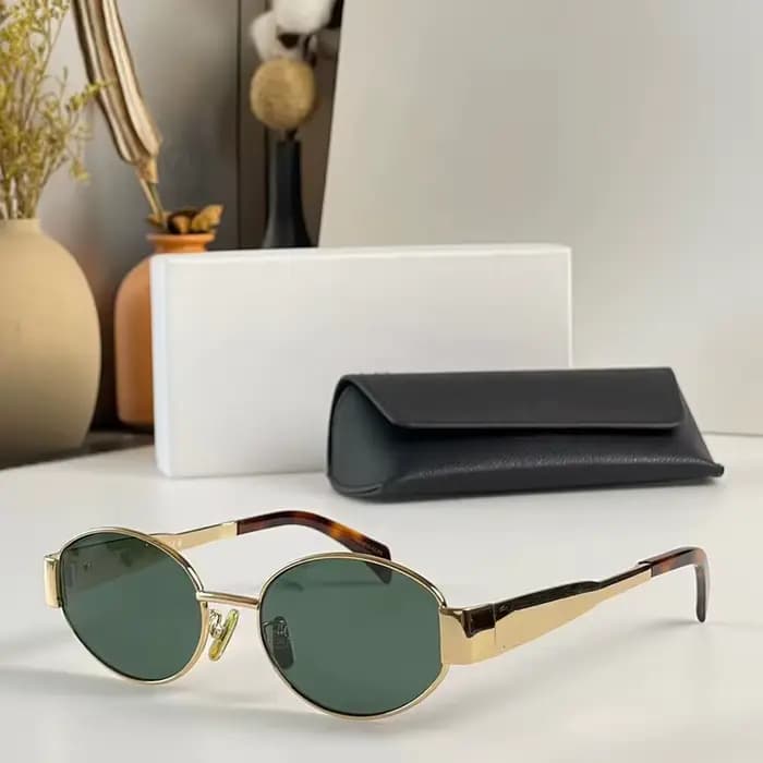 Lunettes de soleil rondes pour femmes, monture métallique de marque, style vintage, pour filles, mod