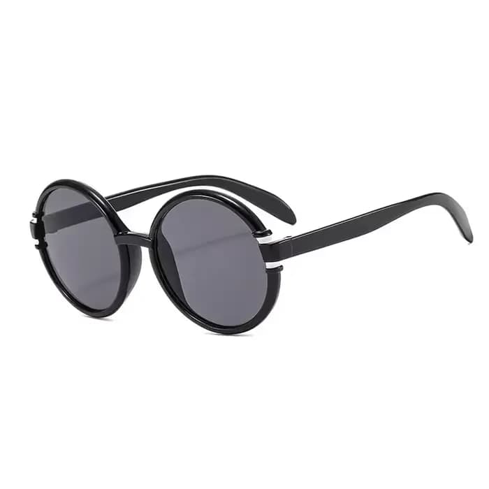 Lunettes de soleil rondes de luxe de marque pour femmes et hommes 2026 – Style vintage, tendance, pu