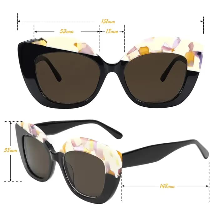 VZONE – lunettes de soleil rétro asymétriques pour jeunes femmes, monture carrée UV400, polarisées,