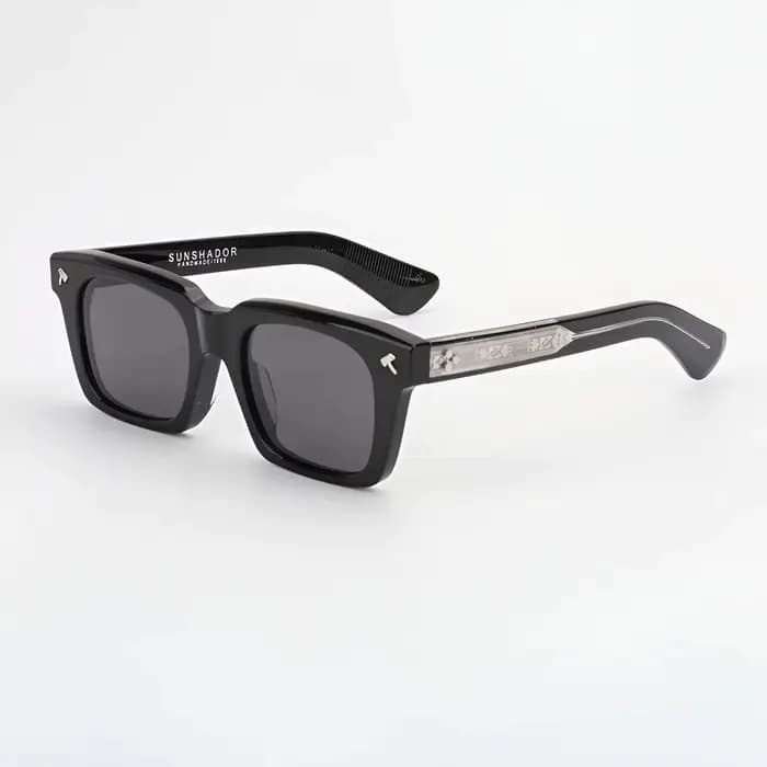 Lunettes de soleil carrées de luxe en acétate pour hommes et femmes, classiques, pour l'extérieur, P