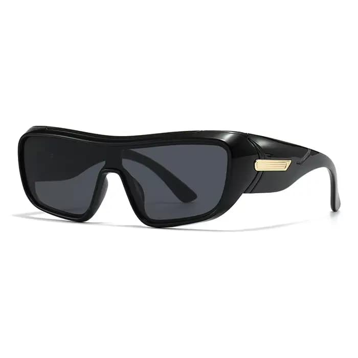 Lunettes de soleil surdimensionnées à la mode pour hommes et femmes, marque de luxe de styliste dégr