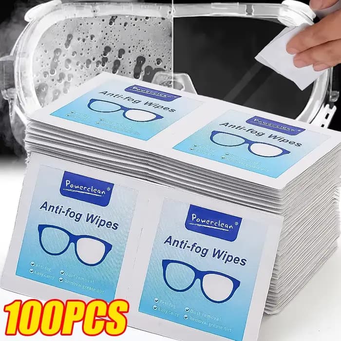 100-200 lingettes jetables pour lunettes - Chiffons de nettoyage pour verres et écrans, pour lunette