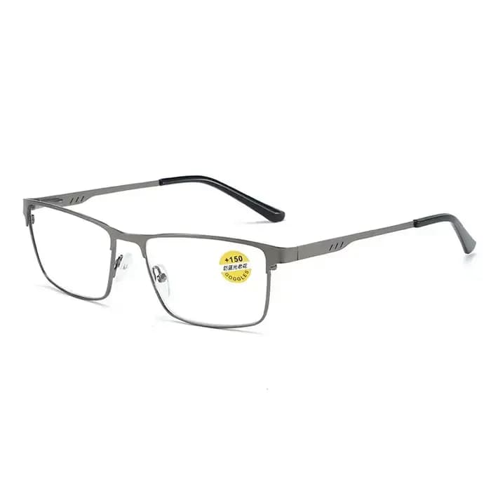 Lunettes de lecture à la mode pour hommes, monture de lunettes de Prescription bloquant la lumière b