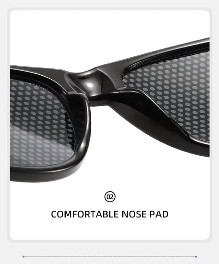 8 Paires de Lunettes de Soleil HD Vision pour Supporters de Football – Confortables, Anti-dérapantes
