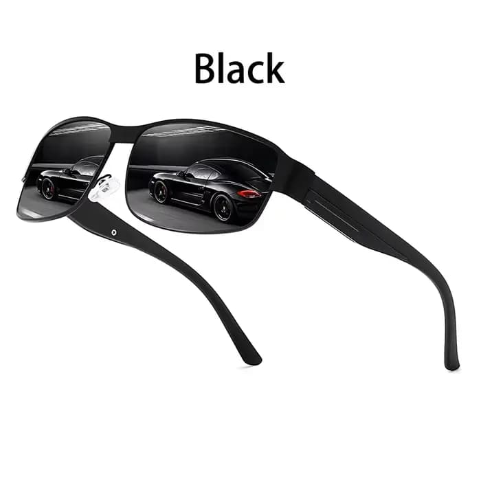 Lunettes de soleil de créateur vintage carrées de haute qualité pour hommes et femmes, idéales pour