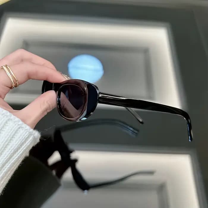 Petites lunettes de soleil carrées vintage pour femmes, lunettes de soleil de créateur de mode pour