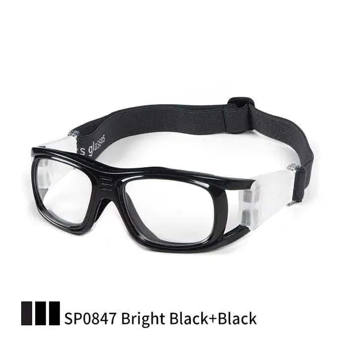 Lunettes de sport de basket-ball pour football – Verres interchangeables incassables – Protection UV