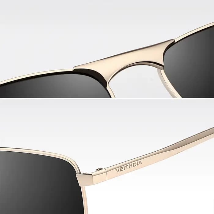 Lunettes de soleil de sport vintage pour hommes de la marque VEITHDIA, verres polarisés UV400, acces
