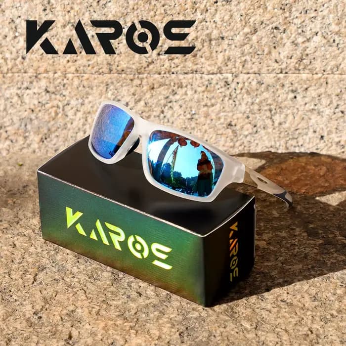 Lunettes de soleil polarisées ovales vintage KAROS Premium pour hommes et femmes, conduite, pêche, m