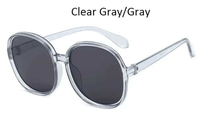 Lunettes de soleil rondes de luxe pour femmes, verres respirants 600, nickel é, marque de mode, rétr