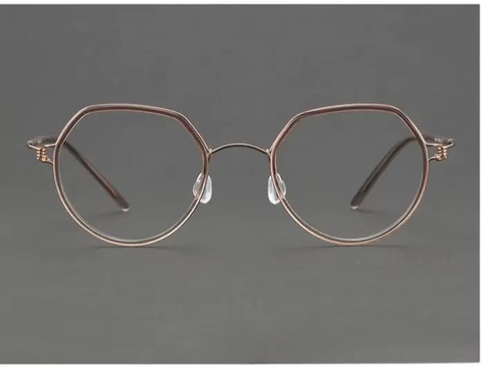 Danemark marque Deisgner sans vis lunettes montures ultra-léger femme Anti-bleu myopie lunettes mâle