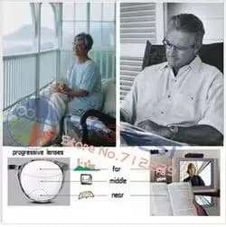 Remplir une prescription 1.56 lentilles progressives en résine lunettes lentilles de prescription sa