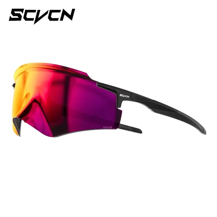 Lunettes de soleil SCVCN UV400 pour la randonnée, le cyclisme, la course en plein air, lunettes de r