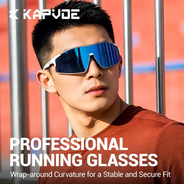 Kapvoe – lunettes de soleil de sport pour hommes, nouvelles lunettes photochromiques pour cyclisme,