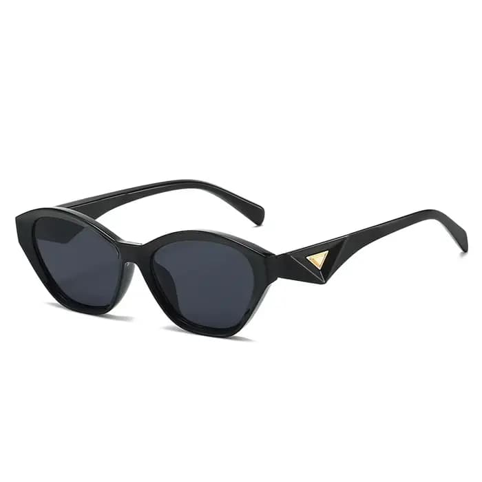 Lunettes à monture cool avec un contour distinctif. La forme géométrique unique, à la mode et polyva