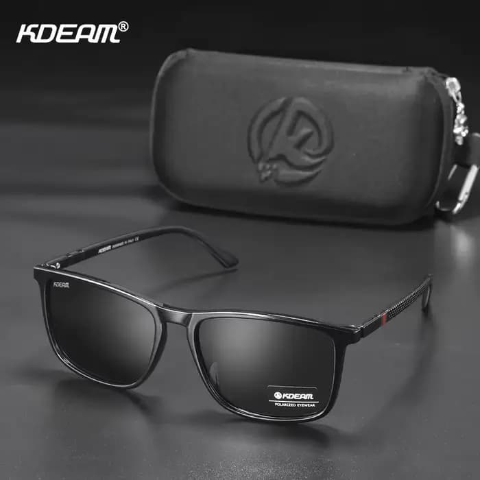 KDEAM – lunettes de soleil polarisées de luxe pour hommes, Vintage, pour voyage, pêche, classiques,