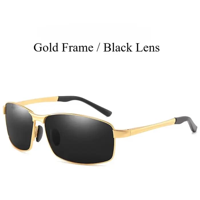 Lunettes de soleil polarisées AORON en alliage pour hommes et femmes, de luxe, protection UV400, mon