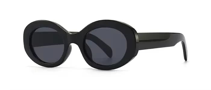 Lunettes de soleil ovales classiques de marque, Style Vintage, marque de luxe de styliste, petite mo